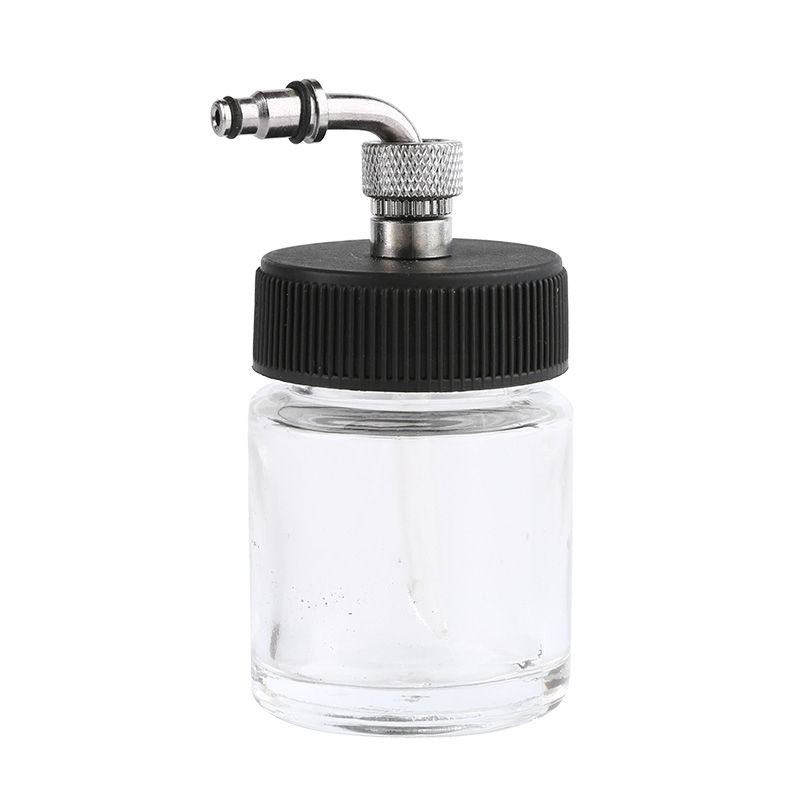 Kit bahagian pistol airbrush dengan botol udara dan aksesori airbrush makanan untuk kaca udara 10 keping