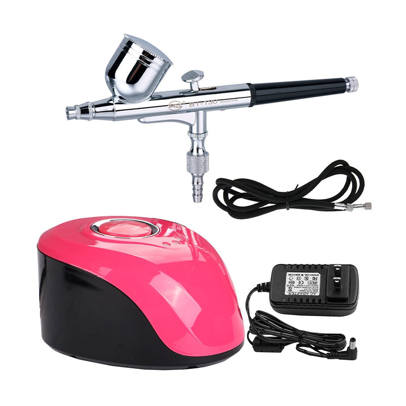Airbrush Body Body Tatu Semburan Mini Susunan Set Susu Set Berus Udara